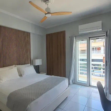 公寓 Corfu Center Design Incl Private Parking